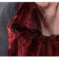 thumbnail image 2 of YYCRAFT Two Tone Sheer Organza Fabric by The Yard for Curtain Weddings Decor 5 Yards, Burgundy, 2 of 5