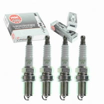4 pc NGK 1273 V-Power Spark Plugs for 1765225 22401-02P15 5016 98079-55148 999-06910-P9-021 B6B3-18-110 Q16P-U11 Ignition Wire Secondary