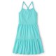thumbnail image 1 of The Children's Place - Vestido de Verano sin Mangas para bebés y niñas, con Tirantes en la Espalda, Azul (Blue Radiance), Medium, 1 of 4