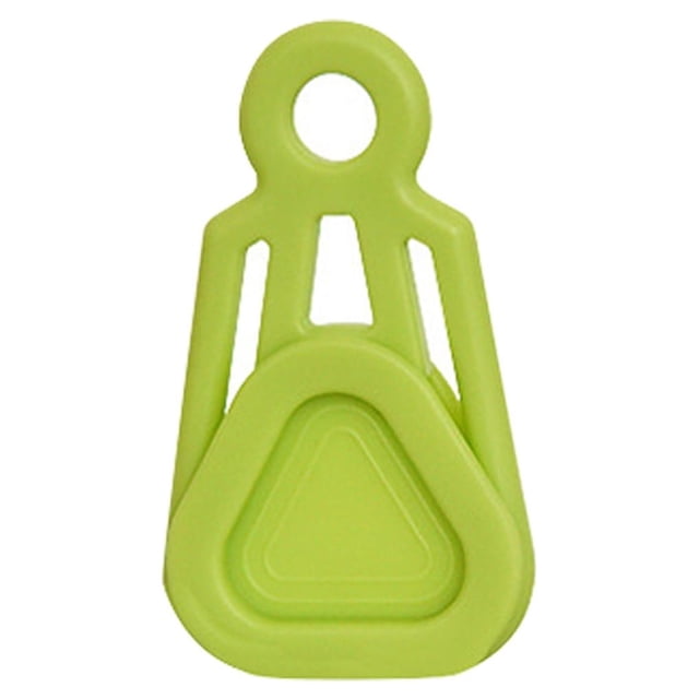 facefd 10 Pcs Pinces à Bâche Imperméables à Pression Urgente avec Boucle en Spirale Réutilisables Accessoires de Canopée pour Randonnée en Plein Air Vert Vert