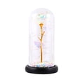 thumbnail image 2 of Color String Light Glass Cover Gold Foil Rose Flower Home Leyfeng Decoración, 2 of 7