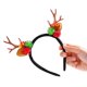 thumbnail image 1 of Diadema con lentejuelas para el pelo, sombrero de Navidad con cuernos de alce, diadema, diademas de Navidad, 1 of 4