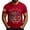 Q7-Red, variant on Havenx Men's 250 Anniversary Usa Shirt American Flag Design Crewneck Shirts Short Sleeve Fun Graphic T-Shirt Cross Patriotic 250 Years Of Freedom Top,Khaki M