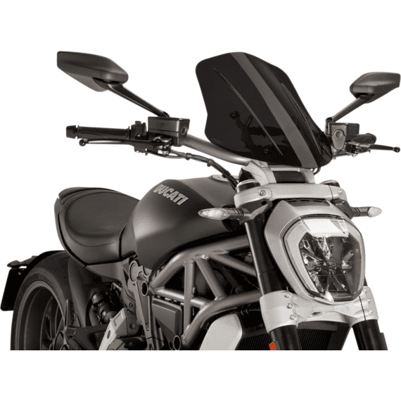 New Generation Windscreen - New Generation Windscreen - Dark Smoke - Diavel