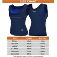 thumbnail image 2 of RDX Women’s Sauna Vest Heat Trapping Sweat Waist Trainer - REACH OEKO TEX 100 Certified Body Shaper - Weight loss Trimmer Hot Corset, Slimming Zipper Pullover - Gym Workout Fitness Tank Top, 2 of 5