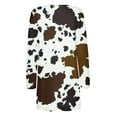 thumbnail image 5 of DDAPJ pyju Women Fashion Cardigan 2024,Open Front Long Sleeve Lightweight Cardigans Cow Print Casual Kimono Tops Loose Comfy Holiday Coats with Pockets, 5 of 6