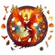thumbnail image 2 of Rompecabezas de madera KAAYEE Phoenix, 200 piezas, para adultos, 2 of 8