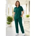 thumbnail image 6 of Woman Within Plus Size Petite 7-Day Straight-Leg Elastic-Waist Stretchy Knit Pant, 6 of 6