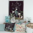 thumbnail image 3 of Designart 'Chinoiserie With Peonies and Birds V' Traditional Framed Art Print, 3 of 4