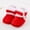 Red, variant on Dpytoraw Baby Shoes Fashion Flat Warm Cotton Boots Bag Soft Sole Toddler Booties Size 0-6 Months