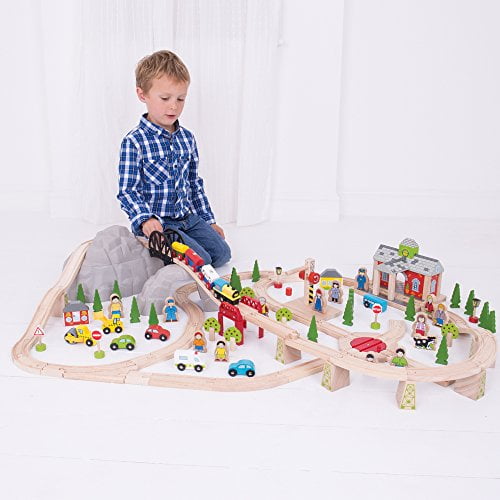bigjigs mountain railway set