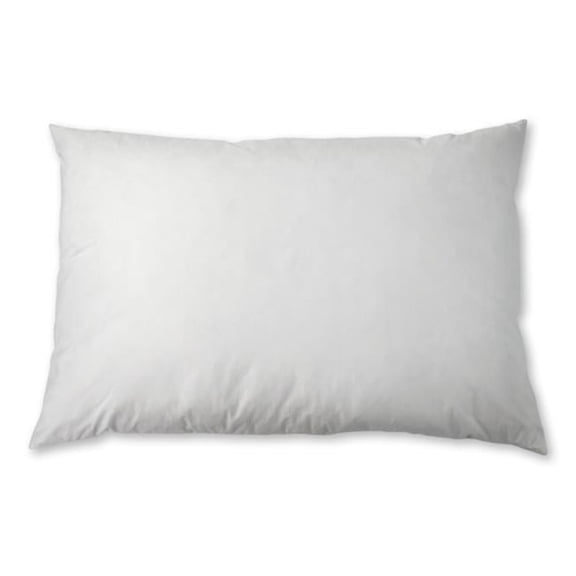 White Duck Down Pillow - 18 x 25 in. -Pack of 2