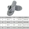 thumbnail image 2 of EIGTHTAIL  Women‘s Spa Thong Slippers Memory Foam Flip Flops Velvet Lining Slippers House Slippers for Beach Poolside Or Bathroom Wear, 2 of 8