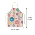 thumbnail image 3 of Fwttom Kitchen Apron - Waterproof Adjustable Bib with Pockets for Men Women, Chef Aprons for Cooking Gardening Painting Baking Restaurant, 3 of 4