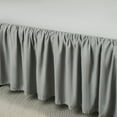 thumbnail image 4 of Luxury Bed Skirt 14" Drop Super Solid Microfiber Pleated Premium Wrinkle Free, 4 of 13