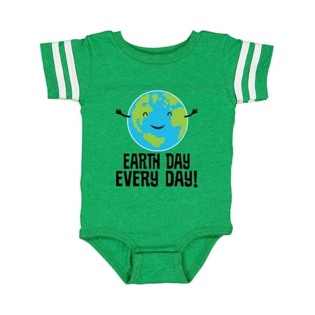 

Inktastic Earth Day Every Day Planet Gift Baby Boy or Baby Girl Bodysuit