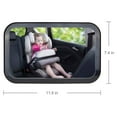thumbnail image 5 of Zacro Baby Car Mirror for Baby Back Seat Rear View Monitor, Super Clear Wide View with Shatterproof 360° Rotatable, Black, 5 of 10