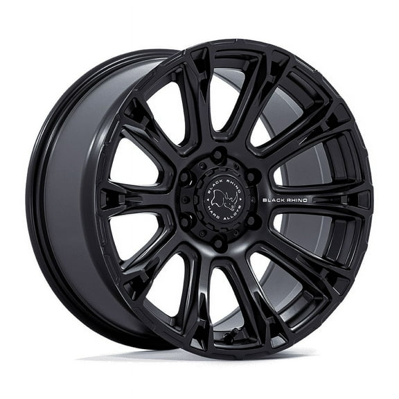 20X9 Black Rhino BR020 Diamondback Matte Black 5x127 ET12 Wheel Rim