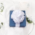 thumbnail image 3 of Cinta decorativa Ribbli satinada con alambre de 3,8 cm x 18 m, color blanco, 3 of 4