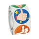 thumbnail image 5 of 500 piezas de pegatinas motivacionales DIY Thumbs up Sticker pegatinas de mentalidad de crecimiento calcomanías redondas manualidades lindo para 1 pulgada de diámetro Macarena Recompensa Pegatina, 5 of 8