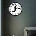 thumbnail image 4 of DESIGNICE Silly Walk Wall Clock Creative Silent Mute Clock Wall Art For Home Living Room Decor Household Supplies, 4 of 4