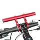 thumbnail image 5 of Extensor de manillar de bicicleta soporte de extensión de abrazadera para faro de bicicleta (rojo), 5 of 6