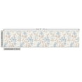 thumbnail image 3 of Ambesonne Garden Scene Fabric by the Yard, Flowers Boho Pattern, 5 Yards, Lavender Blue Warm Taupe, 3 of 5