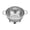 12.84", variant on Stainless Steel Colander Bowl, Thickened Round Metal Kitchen Strainer with Sturdy Square Handles and Elevated Base, Heavy Duty Vegetable Washing and Fruit Draining Basket 10.94"