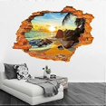 thumbnail image 2 of Vinilo 3D autoadhesivo extraíble que rompe la pared/calcomanía de arte mural decorativa (8001C Sunny Beach (60 x 90 cm)), 2 of 4