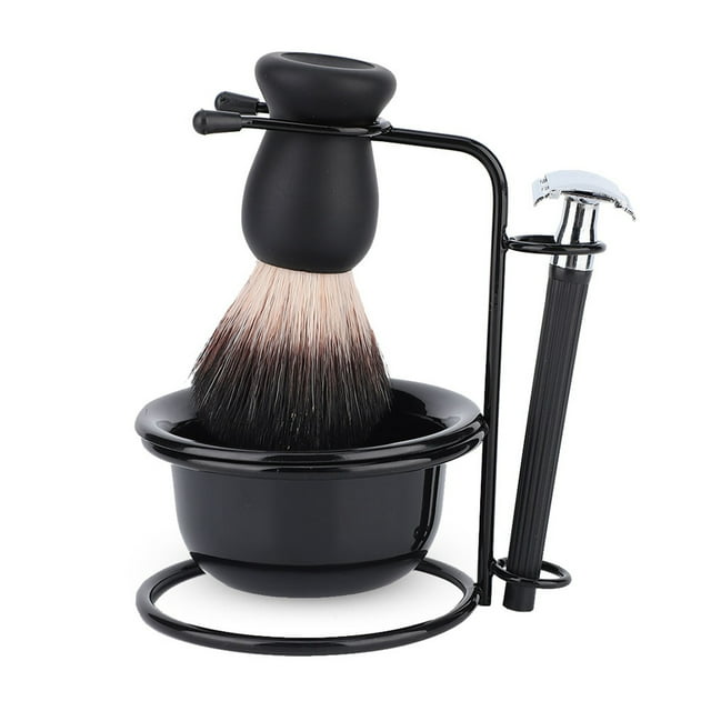 Soporte para brochas, juego de afeitado para barba para hombres, jabonera, brocha de afeitar, los mejores materiales