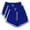 Blue, variant on Plebaso 3 Pack Biker Shorts for Women Drawstring Workout Yoga Shorts Womens Casual High Waist Lounge Shorts