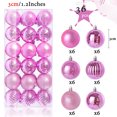 thumbnail image 3 of 24 piezas/lote de bolas decorativas para árbol de Navidad de 3 cm/1,2 pulgadas de colores, bolas colgantes brillantes para decoración de casa, bar, fiesta, 3 of 5