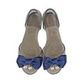 thumbnail image 4 of Jelly Shoes Women: Elegant Women's Pearl Bow Jelly Sandals, Flat PVC Crystal Slip-On Shoes for Summer, Comfortable Casual Footwear for Beach Party Pool, Clear Transparent Style, Fits True to Size, 4 of 6