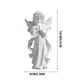 thumbnail image 3 of Escultura de niña | Figura artesanal de resina para decoración del hogar | Decoración para sala de estar, dormitorio y estudio | Regalo para mujeres y niñas, 3 of 6