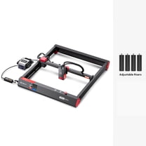 AlgoLaser Alpha Laser Engraving Machine with Raiser, 20W Output Power Laser Cutter Engraver for DIY Acrylic, Wood and Metal