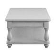 thumbnail image 6 of Artum Hill Ezra Oyster Shell Gray 50" Wide Wood Coffee Table, 6 of 7