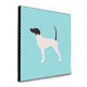 thumbnail image 1 of "Treasures English Pointer Checkerboard Blue Panel wall-decor, Multicolor" Caroline's Treasures BB3695UP88, 1 of 1