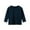 Navy, variant on zbxnLI Kids Boys Girls T-Shirts Cotton Long Sleeve Shirts Crew Neck Basic Solid Color Tee Tops for Toddlers