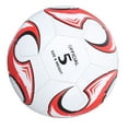 thumbnail image 3 of Balón De Fútbol Duradero De Pvc De Tamaña 5 Para Abrenamiento Para Competicions, Abrenamiento Con Hilo De Nailon Apetado, Forroficial De Butilo, Exámenes, Juego Oficial, 3 of 7