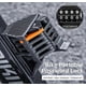 thumbnail image 2 of Titanguard Pro Bike Lock,Titan Guard Foldable Chain Lock,Bike Loc-k Combination, 2 of 5