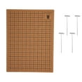 thumbnail image 1 of Large Macrame Board Set for Knotting, Braiding & Crafting, in 2 Sizes, with Manual, Nails Not Included, 1 of 4