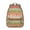 Olive-green-12, variant on "Boho Tribal Print Backpack for College Students - 17” Laptop Compartment, Spacious Water-Resistant Daypack for Campus, Dorm & Travel, Vintage Hippie Style Bookbag"