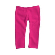 Sophia's Kids Adorable Basic Solid-Colored Wardrobe Essential Mix & Match Stretch Fit Lace-Trimmed Leggings for 18â€ Dolls, Hot Pink