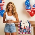 thumbnail image 5 of 4th of July Table Runner,Patriotic Flag Star Pattern Table Mat | Memorial Day Decorations - 250th Anniversary Fourth of July Kitchen Dining Table Decoration,72x13 Inch, 5 of 8