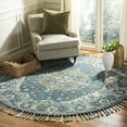 thumbnail image 2 of SAFAVIEH Aspen Melvin Oriental Wool Area Rug, Dark Blue/Grey, 5' x 5' Round, 2 of 8
