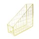 thumbnail image 1 of Revistero y archivador, Escritorio de oficina abierto, Metal, Papelera de almacenamiento de periódicos, Accesorio de organización del espacio de Oro BLESIY revistero, 1 of 4