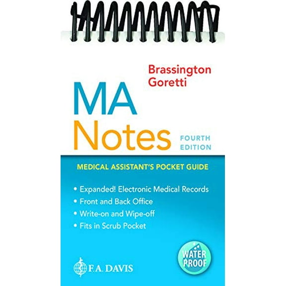 Pre-Owned MA Notes: Medical Assistant's Pocket Guide Paperback