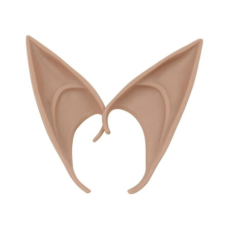 LKWLPD Gags & Practical Joke Toys Fairy Ears Adult 𝐶𝑜𝑠𝑝𝑙𝑎𝑦 White Elf Ears Halloween Fairy Ears Christmas Angel Ears Party Props Leprechaun Prom Party Halloween Elven Vampire Fairy Ears