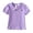 Purple, variant on Qopobobo Toddler Girl Tshirts Toddler Girl Shirts Toddler Baby Boy Girl Short Sleeve Crew Neck T Shirt Pullover Sweatshirt Summer Basic Tee Solid Casual Clothes Purple,3-6 Months