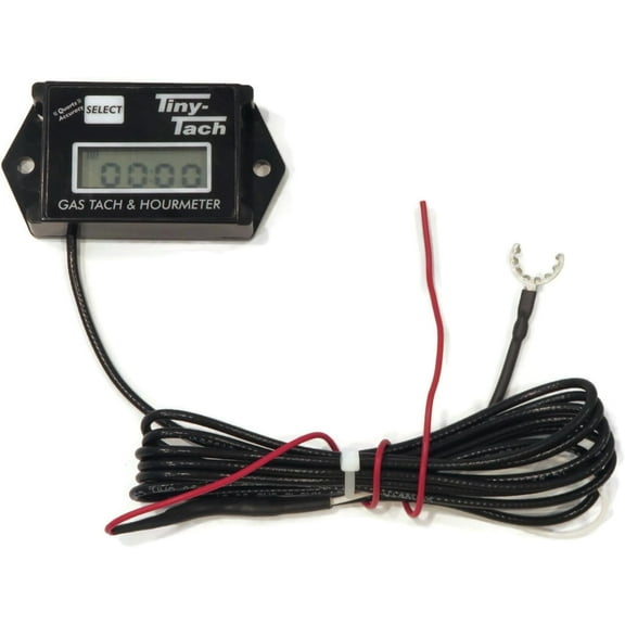 Water Resistant Tiny Tach Digital Hour Meter Tachometer Boat PWC Jet Ski Watercraft